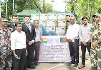 tripura cm gifts 500 queen variety pineapples to bangladesh pm