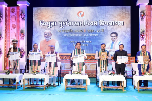 Tripura CM graces central statehood day celebration Tripura CM graces central statehood day celebration