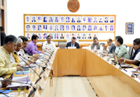 two-day high-level meeting at nfr headquarter