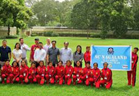 u-15 nagaland girls in sweden soccer event