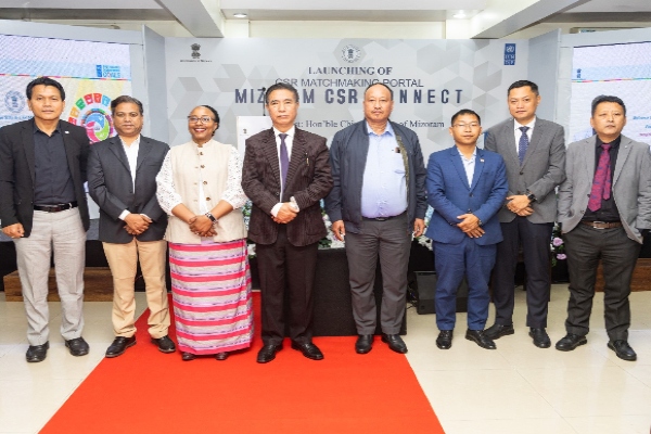 UNDP supported "Mizoram CSR Connect" portal launched UNDP supported "Mizoram CSR Connect" portal launched