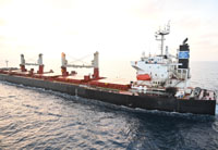 yet again drone attack on a cargo ship in gulf of aden