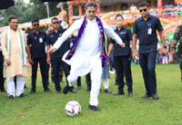 “Sports play role to develop a healthy body and a healthy mind”